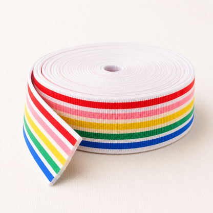 11mm multi coloured elastic ie456, hero view