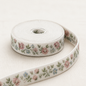 13mm floral printed elastic on a roll