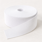 25mm bleached white elastic on a roll