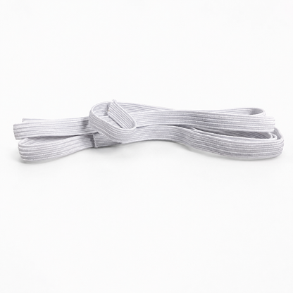 6mm White Braided Elastic Reel